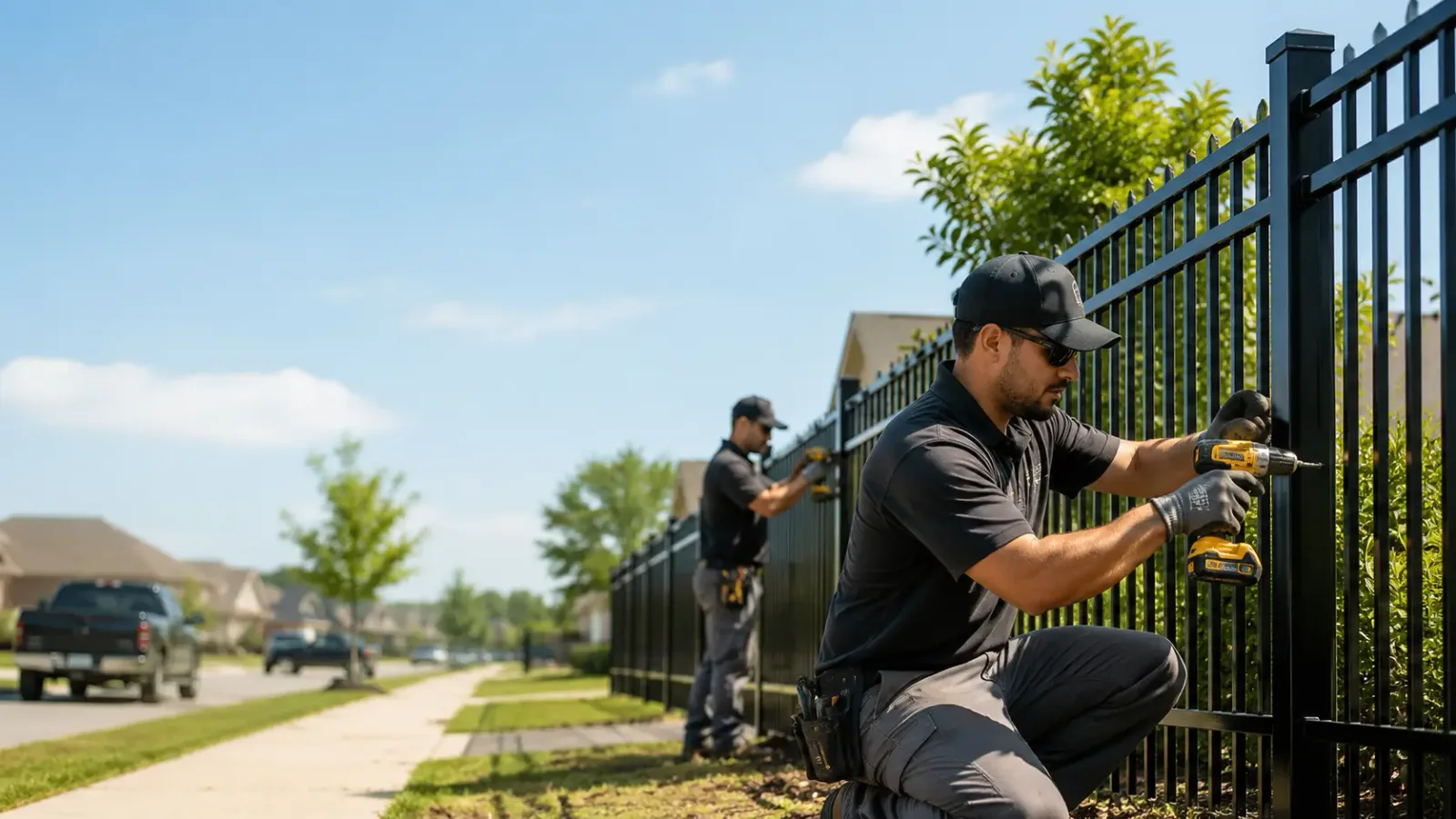 Metal Fence Installation in Headrick, OK